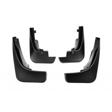 Брызговики Premium (комплект 4 шт., с широкими расширителями арок) для Ауди Q5 2008-2017 гг