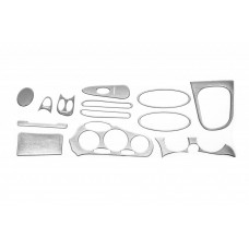 Накладки на панель (под алюминий) для Hyundai Coupe 1996-2002 гг