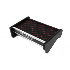 Полка на панель 1994-1999 (Черная с красной строчкой) для Peugeot Boxer