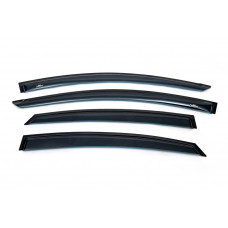 Ветровики SD (4 шт, HIC) для Hyundai Accent 2011-2017 гг