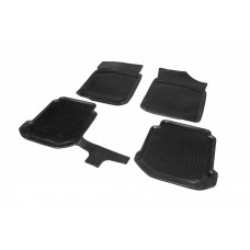 Гумові килимки (4 шт, Niken 3D) для Skoda Octavia I Tour A4 1996-2010 рр