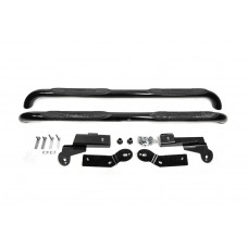 Боковые трубы для длинной базы L 169,5 (2 шт, Черные) для Toyota Rav 4 2006-2013 гг