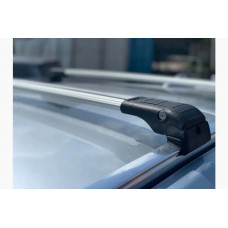 Перемычки на встроенные рейлинги под ключ Wingbar V2 (2 шт) Черный для Volkswagen ID.4 2020- гг