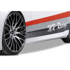 Боковые пороги DPT V-1 (грунтованные под покраску) для Ауди A4 B8 2007-2015 гг