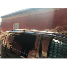 Хромированные Рейлинги Длинная база, пластиковая ножка для Opel Zafira Life 2019- гг