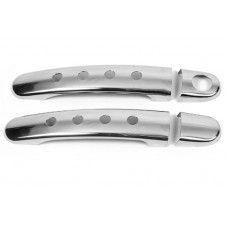 Накладки на ручки Декор (2 шт., нерж.) для Ауди ТТ 1998-2006 рр