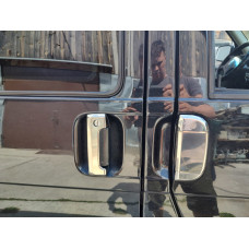 Хромированные Накладки на Ручки (7 частей, Нержавейка) Carmos - Турецкая Нержавеющая Сталь для Volkswagen T4 Caravelle/Multivan 1990-2003 гг