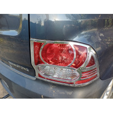 Хром Накладки на Задние Фонари (2 шт, пластик) для SsangYong Action 2005-2018 гг