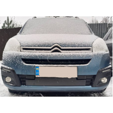 Зимняя решетка (2015-2018) Матовый для Citroen Berlingo