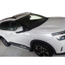 Боковые Подножки Maya V2 (2 шт., Алюминий) для Citroen C5 Aircross 2017- гг