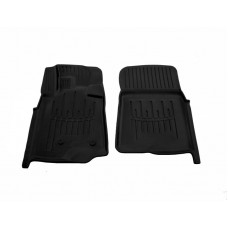 Передние резиновые коврики Stingray 3D (2 шт) для Mitsubishi Pajero Wagon IV 2006-2021 гг