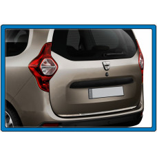 Накладки на кромка багажника (нерж.) для Dacia Lodgy 2012-2022 рр