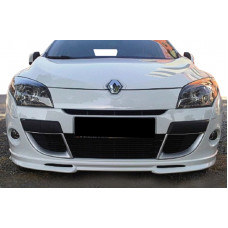 Передняя накладка (грунтованная под покраску) для Renault Megane III 2009-2016 гг