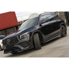 Передняя решетка Panamericana GT (для AMG-Line 2019-2023) Без места под камеру для Mercedes GLB X247 2019- гг