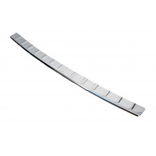 Накладка на задний бампер Carmos нержавейка для Kia Venga 2010-2019 гг