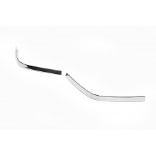 Хромированные Накладки на Задние Фонари (2 шт., Нержавейка) для Skoda Yeti 2009-2017 гг