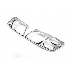 Накладки на Фары (2001-2004, 2 шт.) для Nissan Patrol Y61