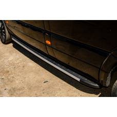 Боковые Подножки Duru (2 шт., Алюминий) Средняя База для Volkswagen Crafter 2006-2016 гг