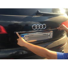 Хром планка над номером Carmos (нерж) для Ауди Q7 2005-2015 гг