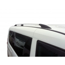 Хромированные Рейлинги Стандартные, пластиковые ножки для Fiat Doblo II 2010-2022 гг