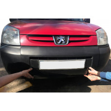 Зимняя решетка (2003-2008) Глянцевая для Peugeot Partner