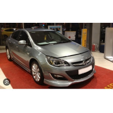 Передняя нижняя накладка 2012-2015 (под покраску) для Opel Astra J
