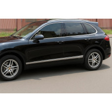 Дверные молдинги Libao (4 шт, пластик) для Porsche Cayenne 2010-2017 гг