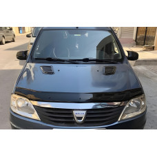 Накладки на дзеркала BMW-Style (2 шт) для Dacia Logan I 2008-2012 рр