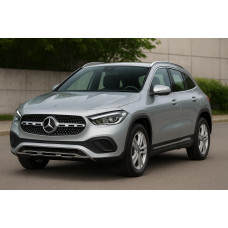 Передняя решетка Diamond Silver С местом под камеру для Mercedes GLA H247 2020- гг
