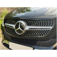 Тюнінг решітка Diamond (GLE) Без камери для Mercedes GLE/ML сlass W166 2011-2018 рр