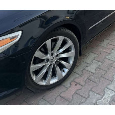 Накладки на арки 2008-2012 (4 шт, чорні, ABS-пластик) для Volkswagen Passat СС рр