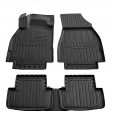 Килимки Stingray 3D (5 шт, поліуретан) для Renault Megane II 2004-2009 рр