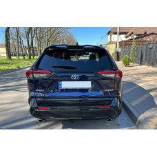 Задний спойлер (черный) для Toyota Rav 4 2019- гг