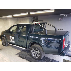 Боковые Подножки Fullmond (2 шт., Алюминий) для Mercedes X class 2017-2020 гг