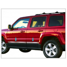 Молдинги Дверей Нержавеющая Сталь для Jeep Cherokee/Liberty 2007-2013 гг