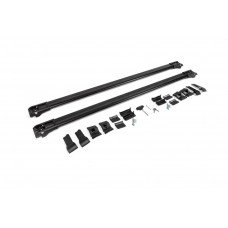 Багажник (поперечины) на обычные рейлинги под ключ WingBar V1 (2 шт) до 110 см, Серые для Subaru Forester 2018-2024 гг