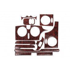 Накладки на панель приборов (Meric) Дерево для Renault Kangoo 1998-2008 гг