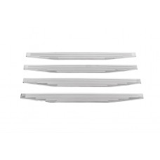 Накладки на внутренние пороги (4 шт, нержавейка) для Ford Connect 2021- гг