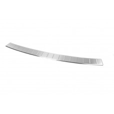 Накладка на задний бампер OmsaLine Нержавейка для Mercedes GLC X253 2015-2022 гг