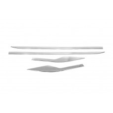 Молдинги дверные OmsaLine (4 шт., нержавейка) для Toyota C-HR 2016-2023 гг