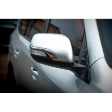 Зеркало в сборе Executive (1 шт) Черное (левое) для Toyota Land Cruiser 200 2007-2021 гг