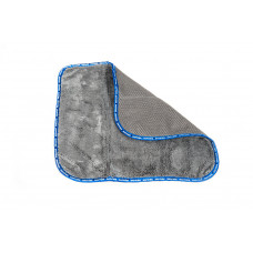 Двусторонняя салфетка из микрофибры с текстильной сеткой 35x40 см SA-225 SAPFIRE