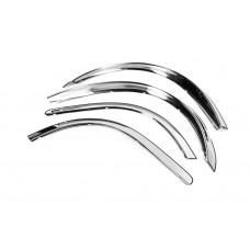 Накладки на арки (4 шт, нержавейка) для Mercedes Vito W638 1996-2003 гг
