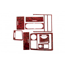 Накладки на торпедо Вариант 2 (2003-2007) Дерево для Kia Sorento I BL