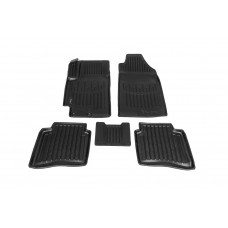 Килимки Stingray 3D (5 шт, поліуретан) для Hyundai Accent 2017-2023 рр
