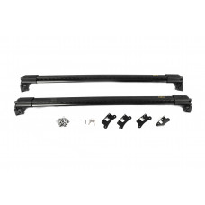 Багажник поперечины на рейлинги Turtle (2 шт) для Jeep Compass 2016- гг