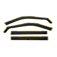 Вітровики вставні Niken Luxury (4 шт) для Toyota Highlander 2019- рр