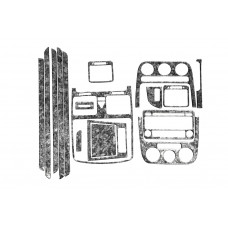 Накладки на Панель Приборов Титан для Volkswagen Golf 5 2003-2009 гг