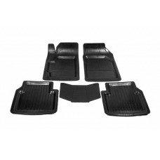 Резиновые коврики с бортиком (5 шт, Polytep) для Chery QQ 2003-2022 гг