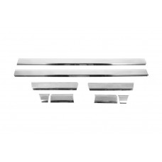 Комплект дверных молдингов нержавейка Короткая База для Peugeot Boxer 2006-2025 гг